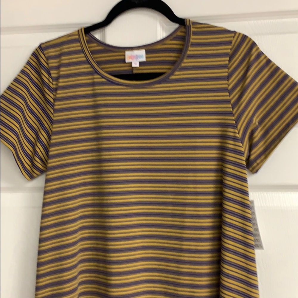 LuLaRoe Carly M NWT  Gold and Purple